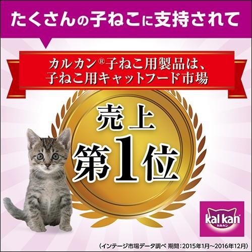 キャットフード　カルカン　ドライ　１２か月までの子ねこ用　かつおと野菜味ミルク粒入り　１．６ｋｇ（小分けパック４袋入）お一人様１０点限り｜chanet｜04