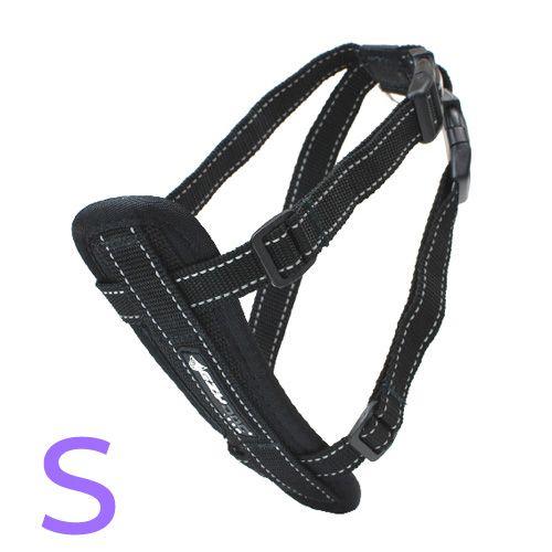 犬　胴輪　イージードッグ　ハーネス　Ｓ　（胴周り３７〜６０ｃｍ）　ブラック　小型犬用 | 