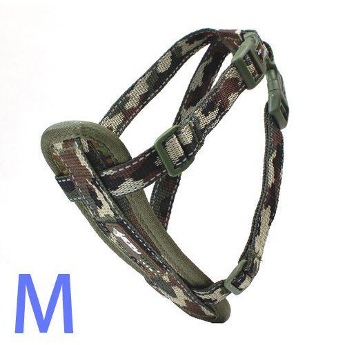 犬　胴輪　イージードッグ　ハーネス　Ｍ　（胴周り４５〜７３ｃｍ）　グリーンカモ　中型犬用 | 