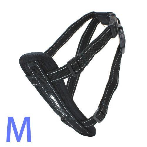 犬　胴輪　イージードッグ　ハーネス　Ｍ　（胴周り４５〜７３ｃｍ）　ブラック　中型犬用 | 
