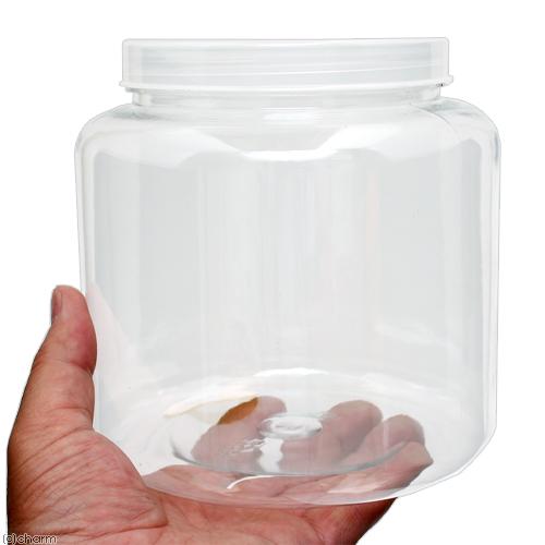 クリアボトル ２３００ｍｌ（直径１５５×１５０ｍｍ）穴あき