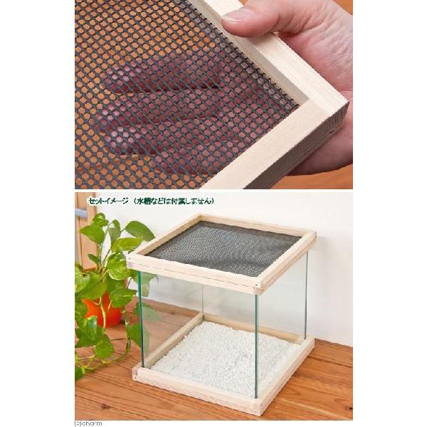 アクロ アクロ27用 メッシュ付木枠セット（杉） 爬虫類 飼育 ケージ 