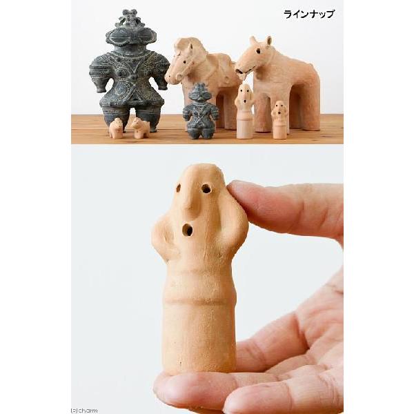 ハニワの踊る埴輪 (女性)(高さ8cm) 水槽用オブジェ アクアリウム用品|chanet|02