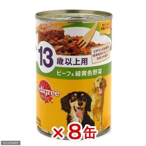 ペディグリー ペディグリー 13歳以上用 ビーフ＆緑黄色野菜 400g 