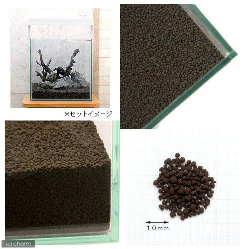 水質調整底床 コントロソイル パウダー ３リットル 用品 吸着系ソイル 新品 送料無料 黒 熱帯魚