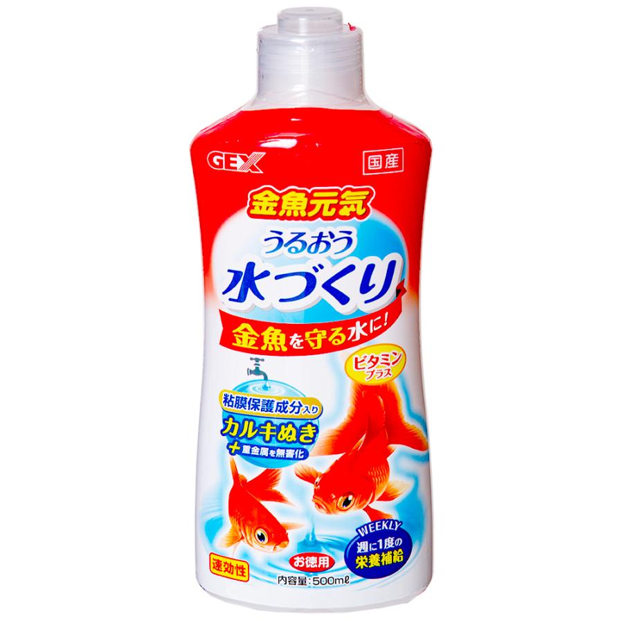 ＧＥＸ　金魚元気うるおう水づくり　５００ｍｌ｜chanet