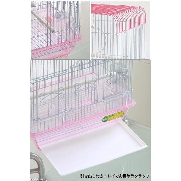 マルカン バードパレス ピーチ 幅３５ 奥行き２６ 高さ４４ｃｍ 鳥 ゲージ ピンク 鳥 ケージ 鳥かご チャーム Charm Paypayモール店 通販 Paypayモール