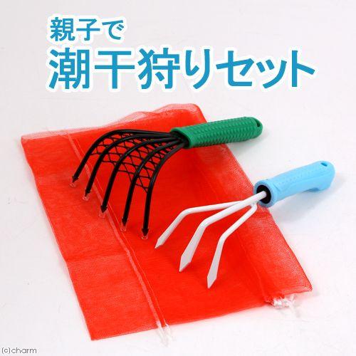 21セール 親子で潮干狩りセット くまで 網 ネット アウトドア Riosmauricio Com