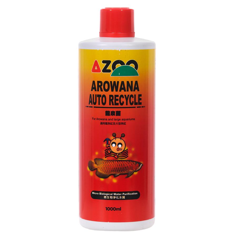 AZOO Arowana Auto Recycle 4L 水質調整剤 アズージャパン アズー アロワナオートリサイクル 1000ml 古代魚
