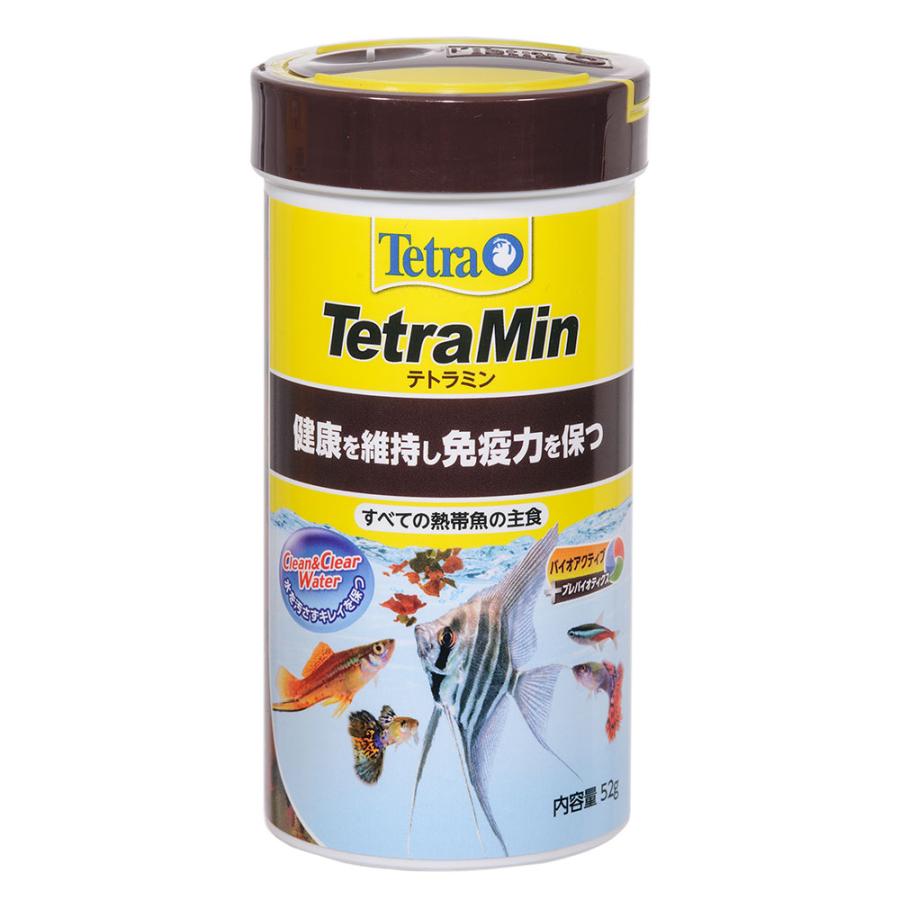 テトラミン ＮＥＷ 国内正規品 ５２ｇ 熱帯魚 餌 保障できる