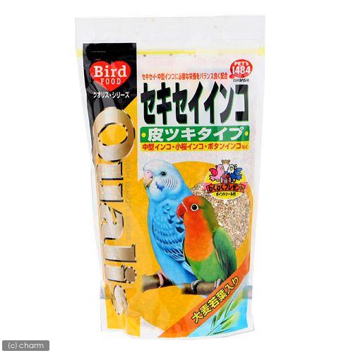 ペッズイシバシ クオリス セキセイインコ（皮ツキタイプ） 550g 鳥
