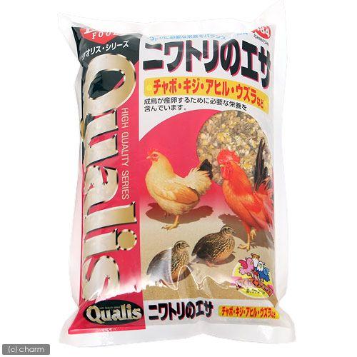 ペッズイシバシ クオリス ニワトリのエサ 1kg 鳥 フード 餌 えさ 種