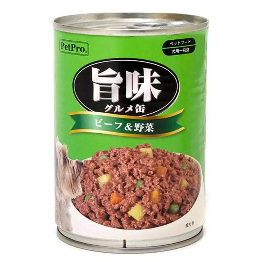 ペットプロ　旨味グルメ　ビーフ＆野菜　３７５ｇ　ドッグフード | PetPro