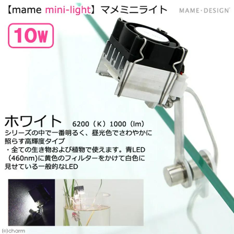 マメデザイン マメミニライト 10W WH（ホワイト）（mame