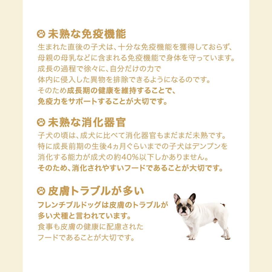 ロイヤルカナン　フレンチブルドッグ　子犬用　３ｋｇ×４袋　３１８２５５０８１１７０５　ジップ付　お一人様１点限り｜chanet｜03