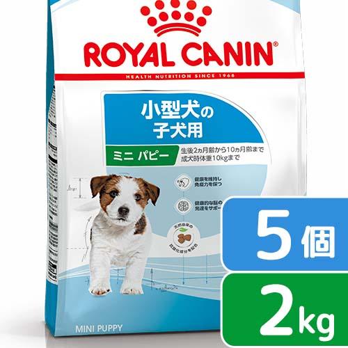 ロイヤルカナン　ミニ　パピー　子犬用　２ｋｇ×５袋　３１８２５５０７９３００１　ジップ付　お一人様１点限り | ロイヤルカナン