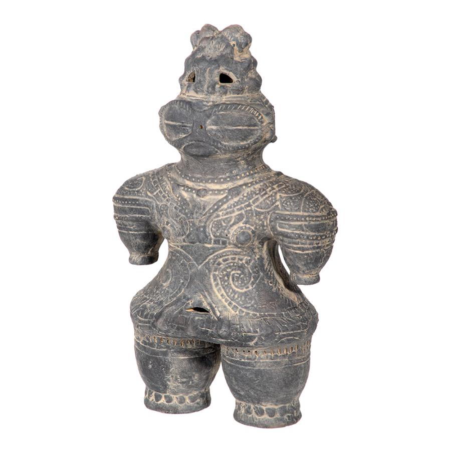 チャーム（charm） ハニワの土偶（炭化）（高さ43cm） : チャーム