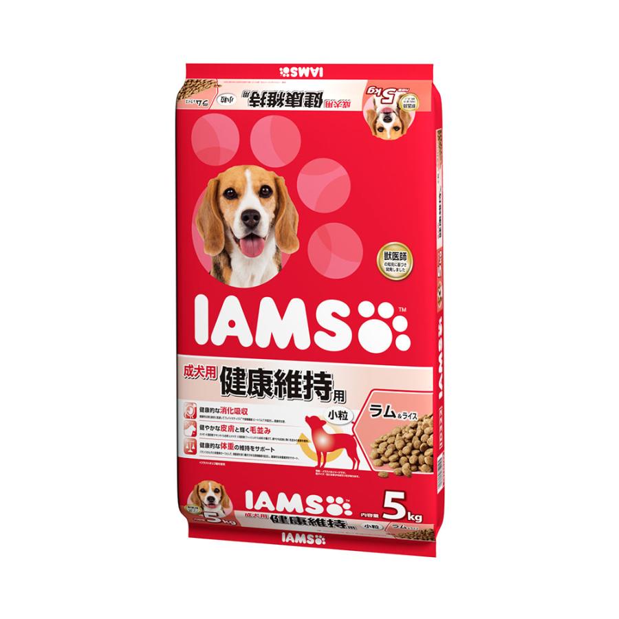 ドッグフード　アイムス　成犬用　健康維持用　ラム＆ライス　５ｋｇ　正規品　ＩＡＭＳ　お一人様４点限り | アイムス（マース）