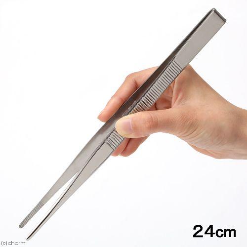 志賀昆虫 24cm ピンセット 採集用 昆虫 昆虫採集 : チャーム charm