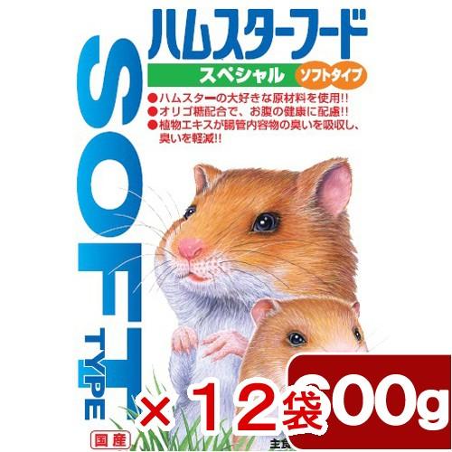 日本ペットフード ハムスターフード スペシャル ソフトタイプ ６００ｇ １２袋 えさ エサ 餌 1798 チャーム Charm ヤフー店 通販 Yahoo ショッピング