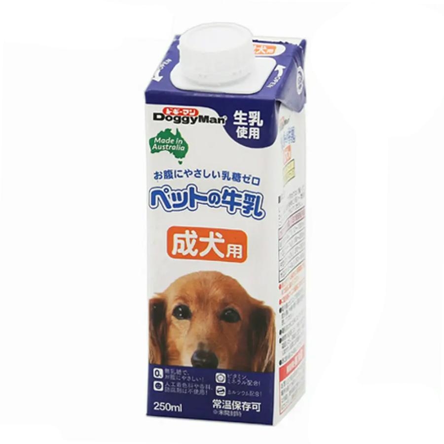 ドギーマン　ペットの牛乳　成犬用　２５０ｍｌ×２４本　犬　ミルク