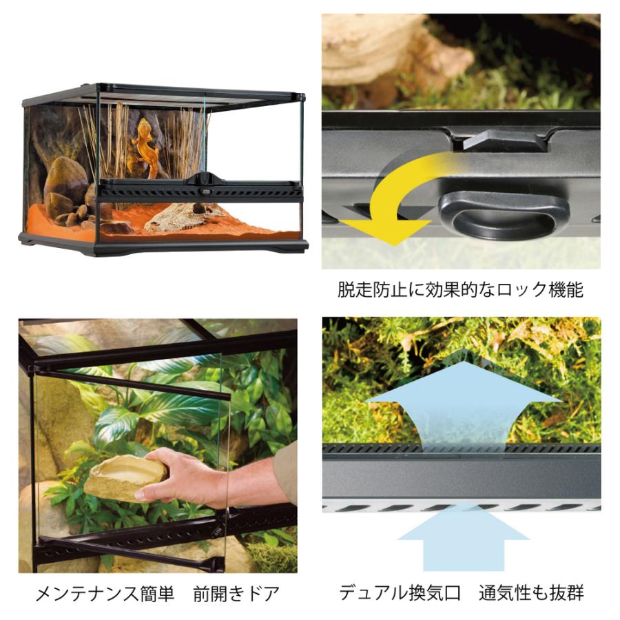 ＧＥＸ　エキゾテラ　グラステラリウム　４５３０　爬虫類　トカゲ　リクガメ　ケージ　お一人様１点限り｜chanet｜04