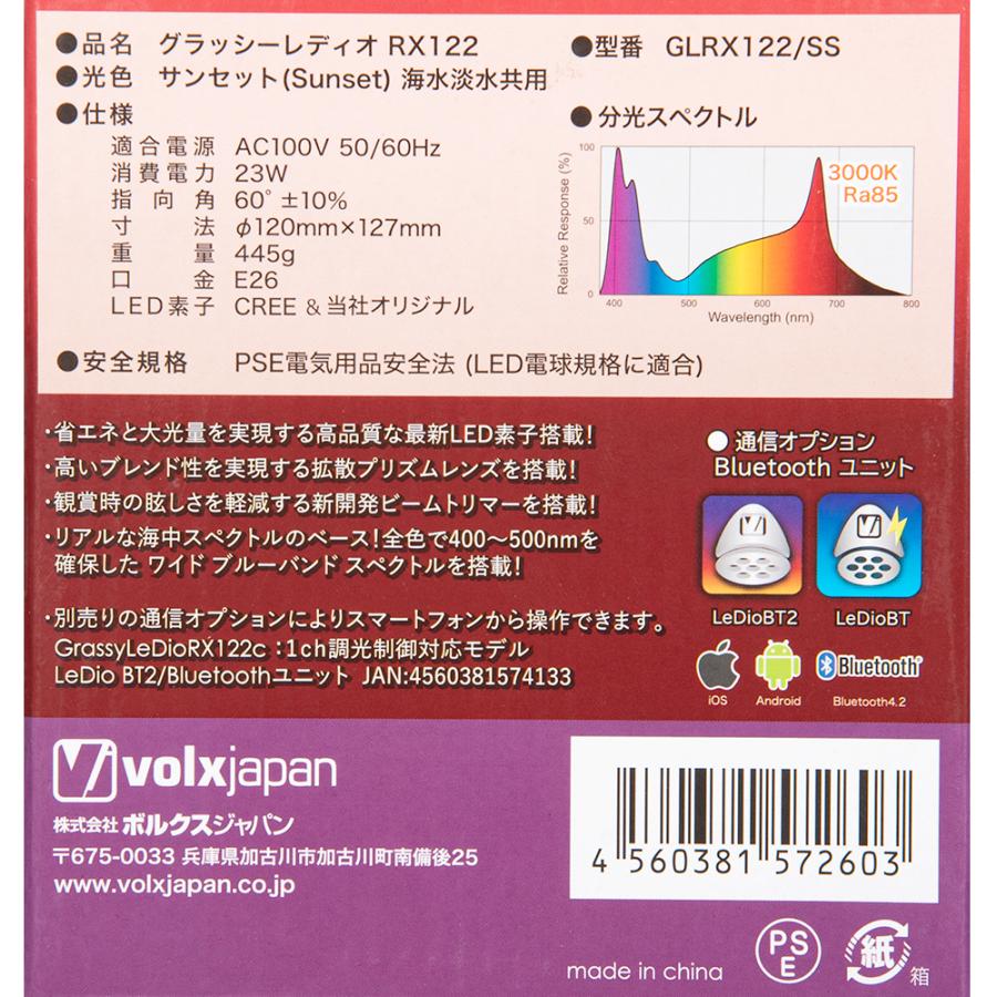 volxjapan（ボルクスジャパン） Grassy LeDio RX122