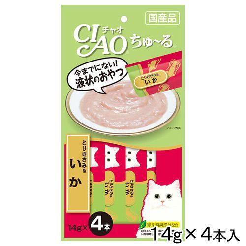 INABA ちゅ〜る いなば CIAO チャオ ちゅ〜る とりささみ＆いか