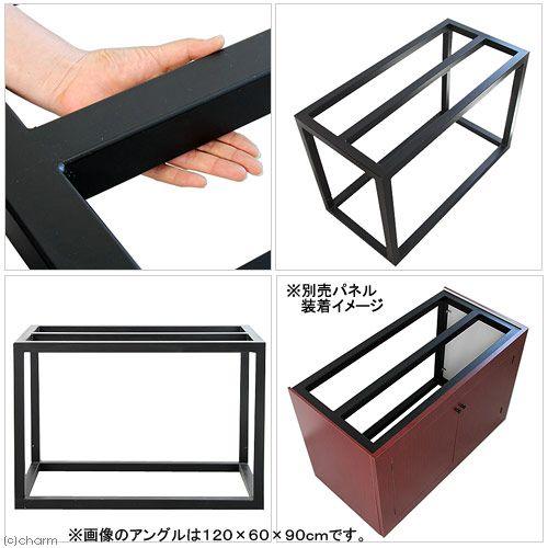 メーカー直送（受注生産）ハイブリッドキャビ　鉄製アングル（寸法指定可１２０×９０×９０ｃｍまで）（５０角／Ｔ２．３）同梱不可・別途送料｜chanet｜02