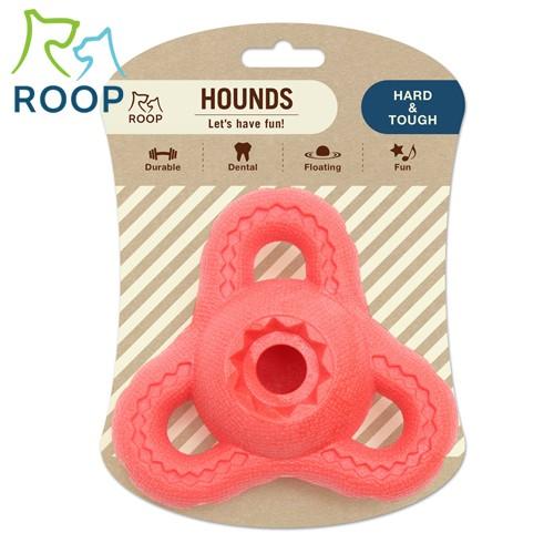 犬　おもちゃ　ループ　ハウンズ　ブーマー　レッド | ROOP