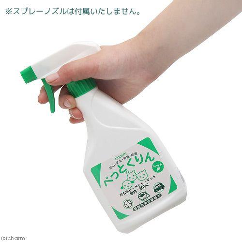 弱酸性消臭除菌水　ぺっとくりん　ウサギ・小動物用　詰め替え用　５００ｍｌ　消臭　除菌　詰め替え | チャーム（ペット） | 02