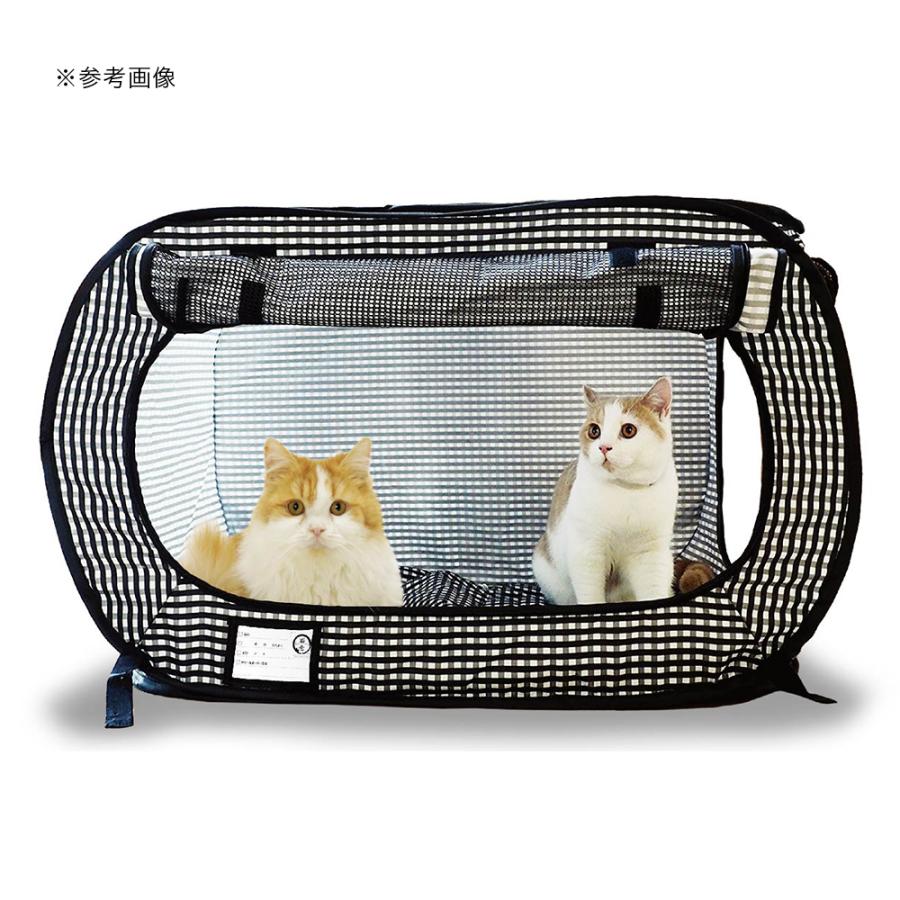 猫壱　ポータブル　ケージ　黒　折りたたみ　犬　猫　防災　お一人様３点限り | 猫壱 | 01