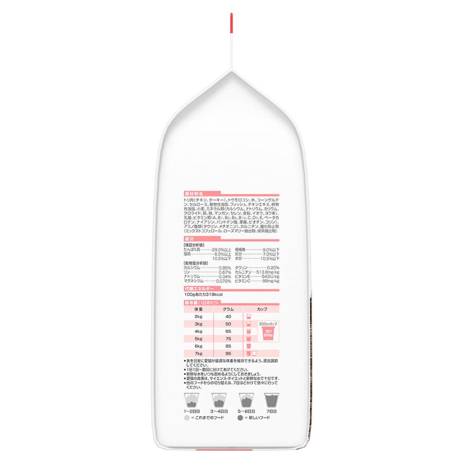 キャットフード　サイエンスダイエット　シニア　ライト　７歳以上　肥満傾向の高齢猫用　チキン　２．８ｋｇ　ヒルズ　猫 | サイエンス・ダイエット | 05