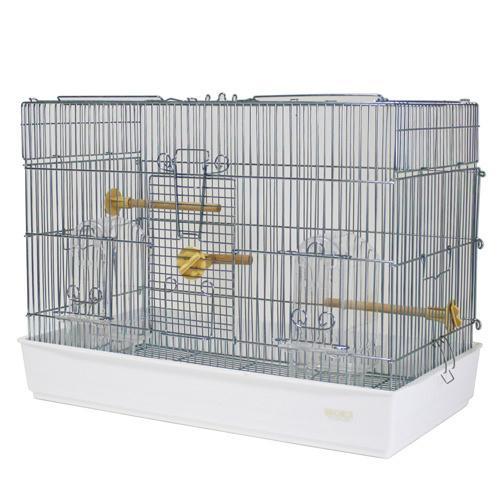 鳥かご　ＨＯＥＩ　５８０手のりワイド　ホワイト　（５８×３０．５×４１．５ｃｍ）　セキセイ　小型インコ　フィンチ（Yahoo!・チャーム charm ヤフー店）