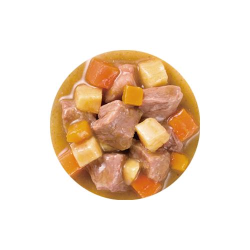 ごちそうタイム　牛肉＆ごろごろ野菜　８０ｇ　ドッグフード　ウェットフード　缶詰 | ごちそうタイム | 01