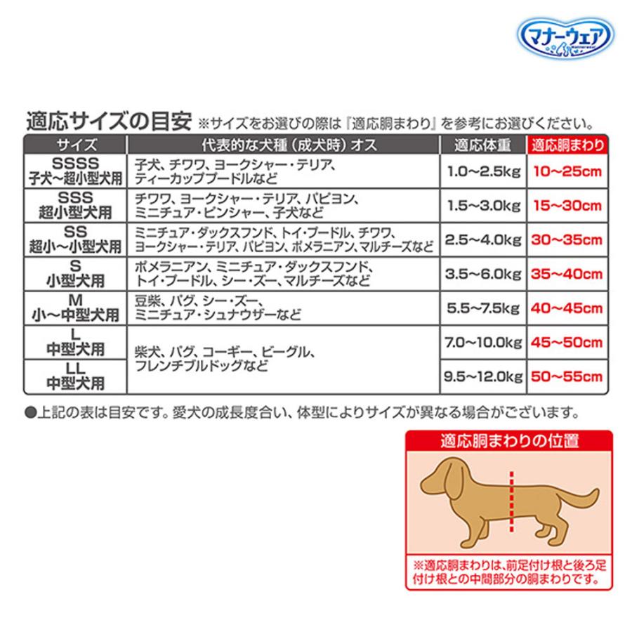 犬　おむつ　マナーウェア　男の子用　Ｌサイズ　ブリティシュチェック・プレッピーギンガム　４０枚　お出かけ　お散歩　おもらし　中型犬用 | マナーウェア | 03
