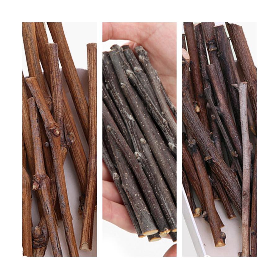 Leaf Corp かじり木 細枝3種 お試しセット 小動物用のおもちゃ 無添加