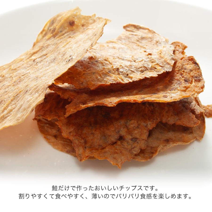 Leaf Corp 国産 鮭チップス 30g 素材100％ 犬猫用おやつ