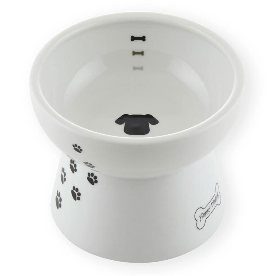 猫壱（necoichi） 犬用 食器 ハッピーダイニング 脚付フードボウル