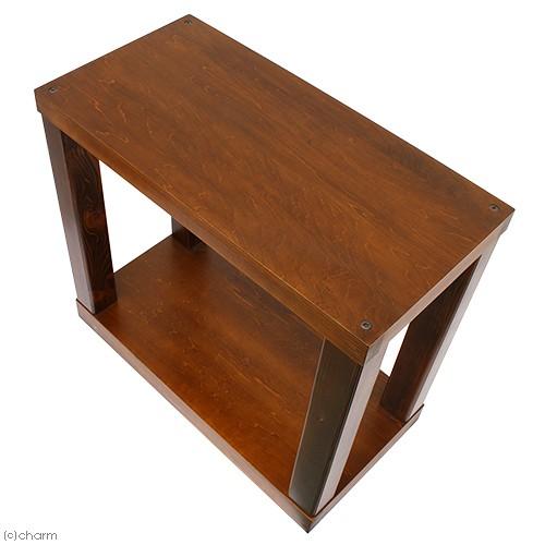 げたリーフ 組立式 水槽台 チャーム Charm Paypayモール店 通販 Paypayモール ウッディスタンド ブラウン ９００ ４５０ 水槽用 ２段タイプ 檜ｗ９００ ｄ４５０ ｈ８００ ｍｍ 沖縄別途送料 ください