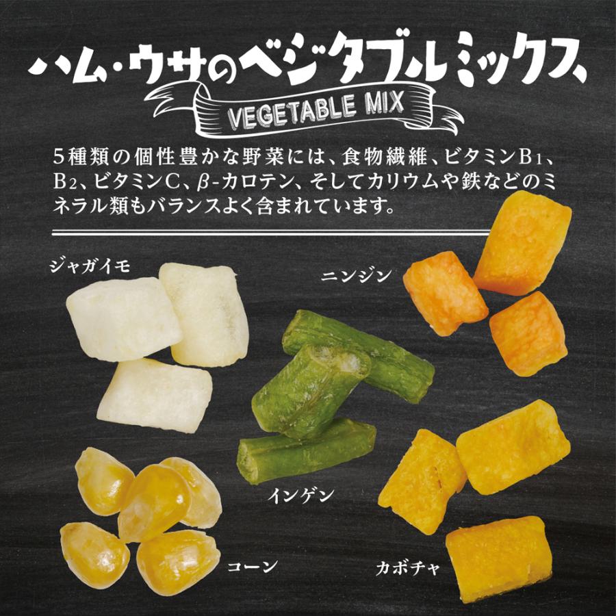 スドー ハム・ウサのベジタブルミックス 55g うさぎ ハムスター