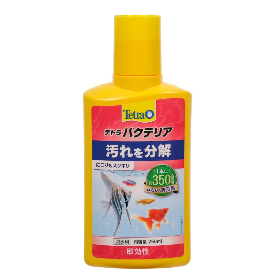 Tetra（テトラ） バクテリア 250ml 水質調整剤 汚れ分解 長期保存