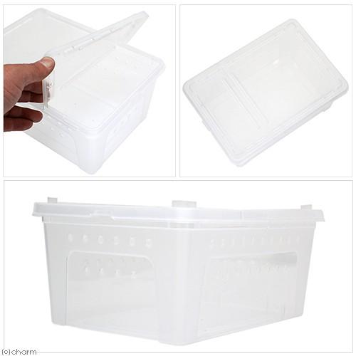 Leaf Corp 爬虫類ケージ ブリードボックス Mサイズ ホワイト 26