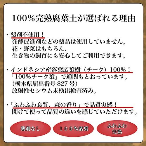 厳選完熟腐葉土 20L 無添加 お一人様4点限り|チャーム charm PayPayモール店|02