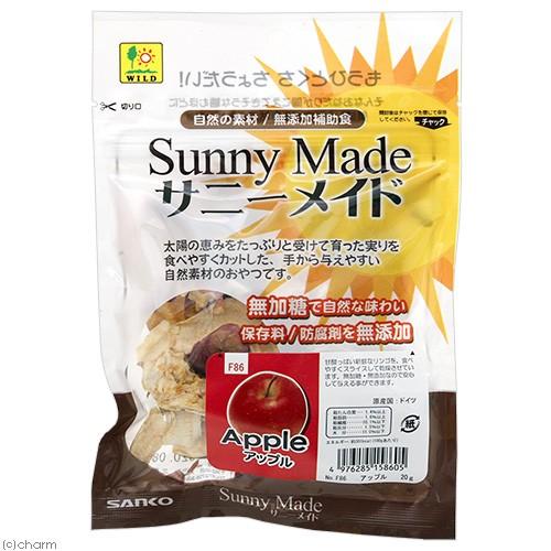 サニーメイド 三晃商会 サニーメイド アップル 20g おやつ うさぎ