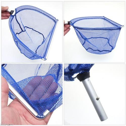 エーワン エーワン おさかな採集網セット 約70cm 2段伸縮