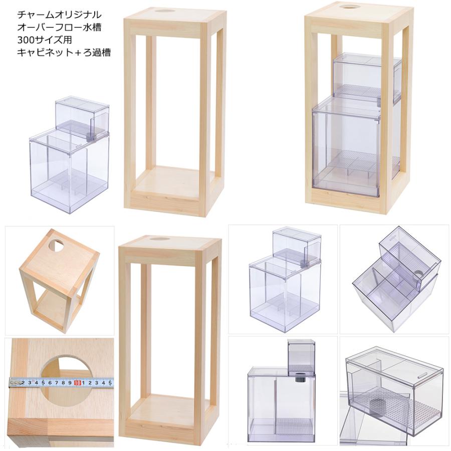 ハイタイプ30cm水槽 オーバーフローセット クロミス30H＋
