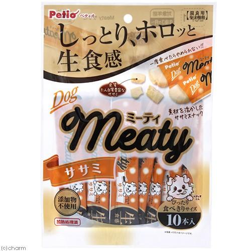 Petio（ペティオ） ミーティ ササミ 10本入 : チャーム charm ヤフー