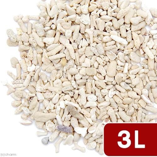 日本 未洗浄 サンゴ砂 ラージ １０ ３ｌ 海水水槽用底砂 お一人様