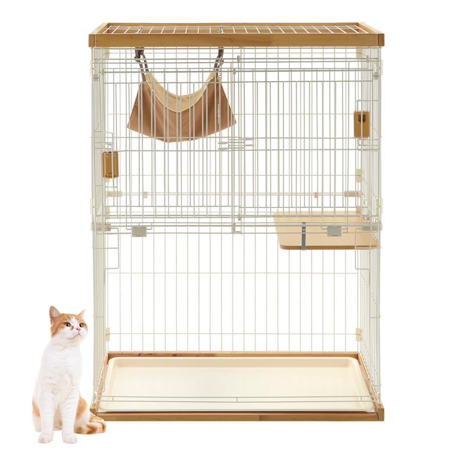 リッチェル木製　キャットサークル リッチェル（Richell） 木製お掃除簡単キャットサークル S ライト